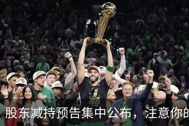 股东减持预告集中公布，注意你的投资组合！